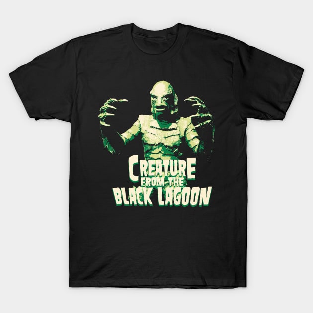 Creature From The Black Lagoon T-Shirt by mia_me